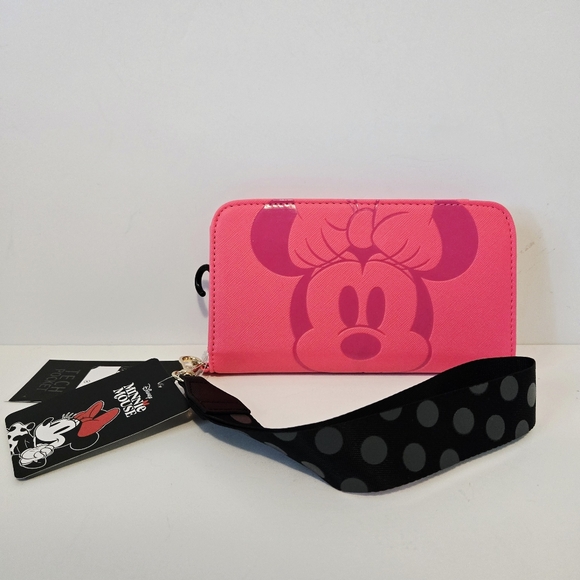 Disney Handbags - Disney's Minnie Mouse Tech Wallet with Wrist Strap